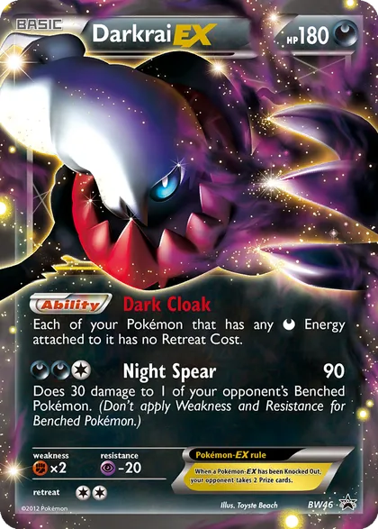 Carta Darkrai EX