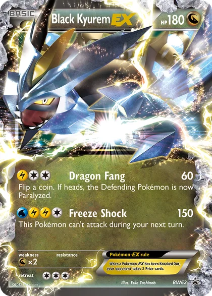 Carta Black Kyurem EX