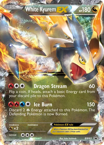 Carta White Kyurem EX