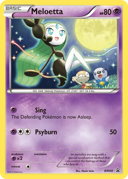 Carta Meloetta