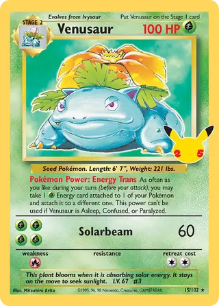 Carta Venusaur