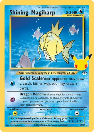 Carta Shining Magikarp