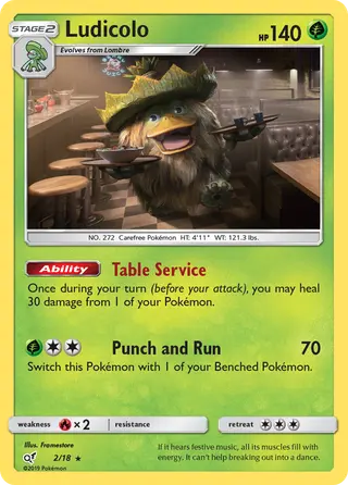Carta Ludicolo
