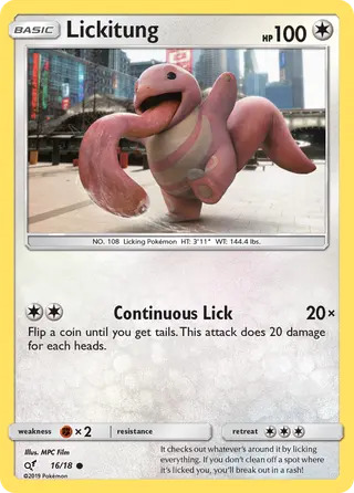 Carta Lickitung
