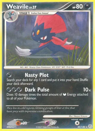 Carta Weavile