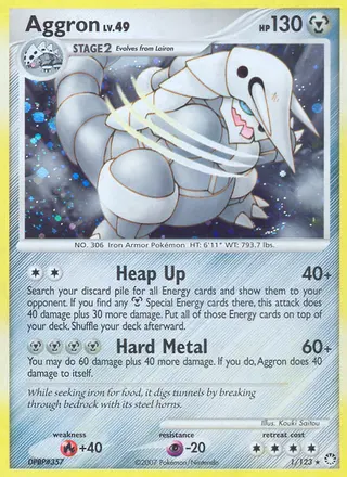Carta Aggron