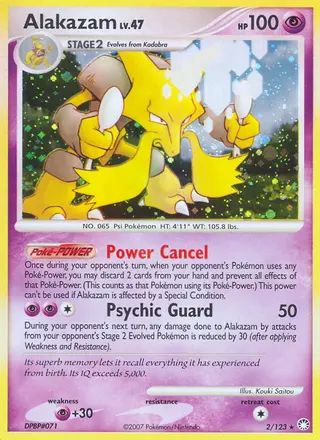 Carta Alakazam