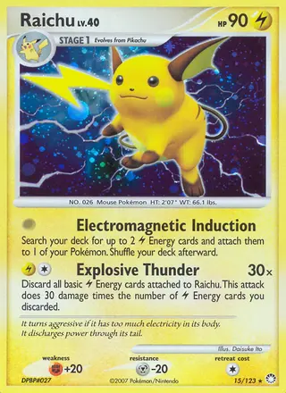 Carta Raichu
