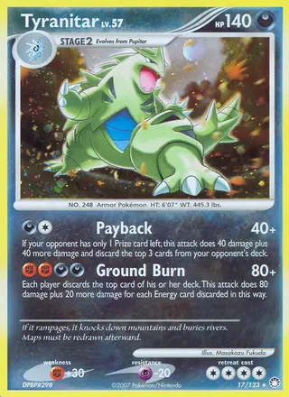 Carta Tyranitar