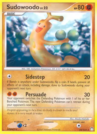 Carta Sudowoodo