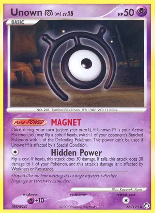 Carta Unown M