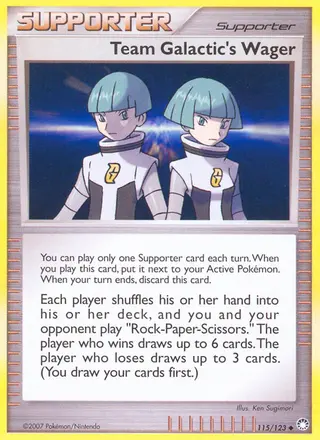 Carta Team Galactic's Wager