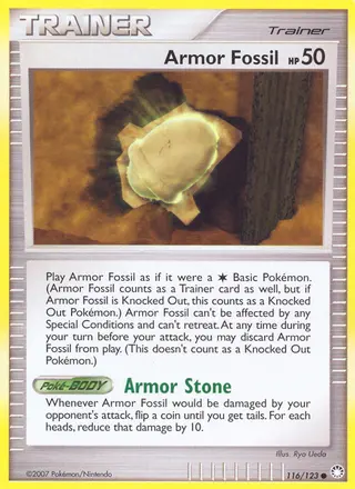 Carta Armor Fossil