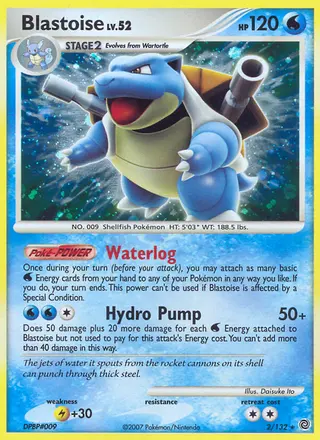 Carta Blastoise
