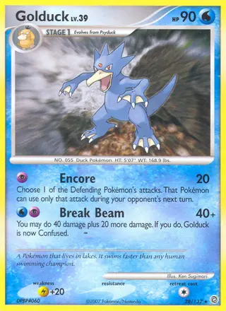 Carta Golduck