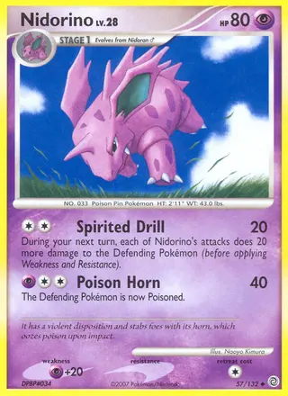 Carta Nidorino