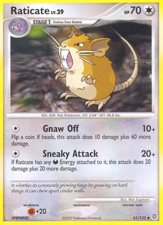 Carta Raticate