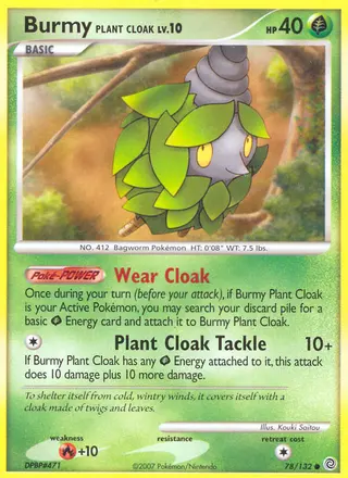 Carta Burmy Plant Cloak