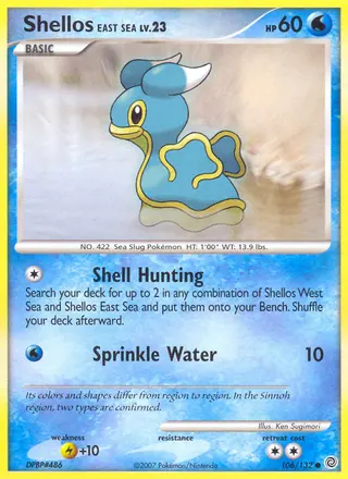 Carta Shellos East Sea