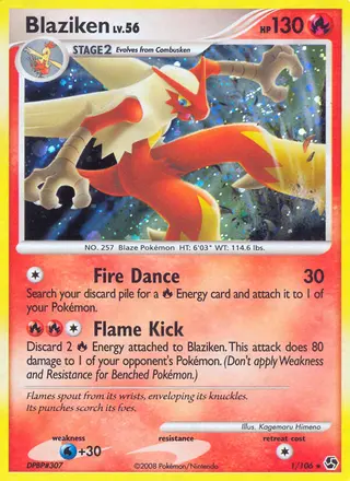 Carta Blaziken