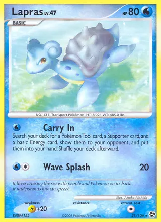 Carta Lapras