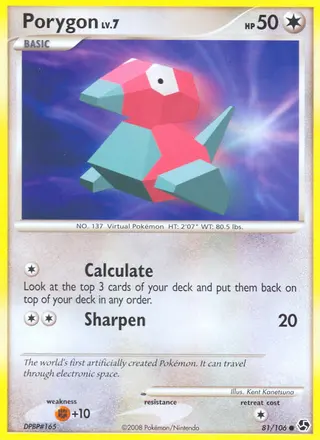 Carta Porygon