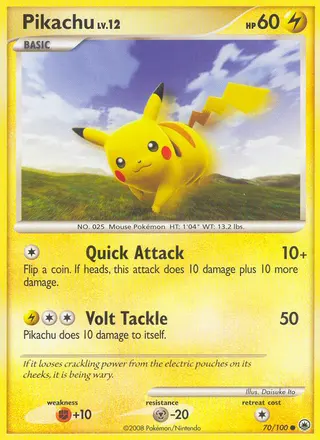 Carta Pikachu