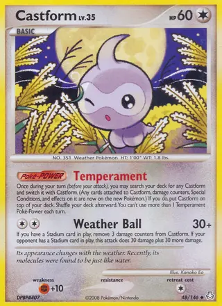 Carta Castform
