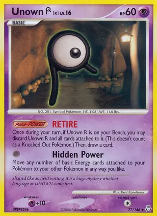 Carta Unown R