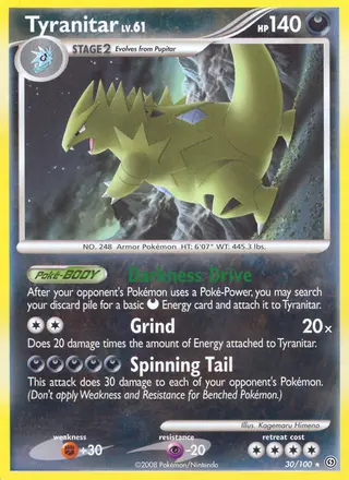 Carta Tyranitar