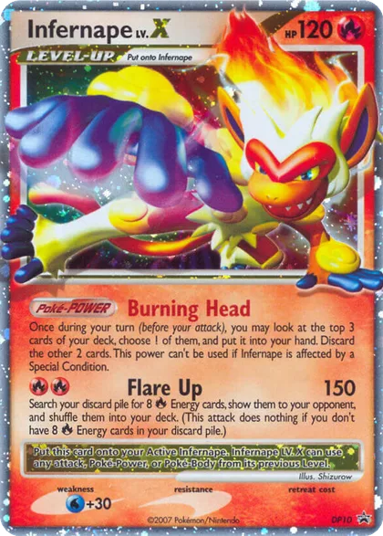Carta Infernape LV.X