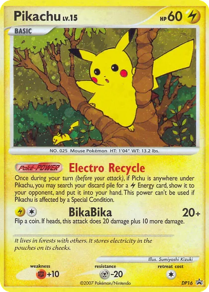Carta Pikachu