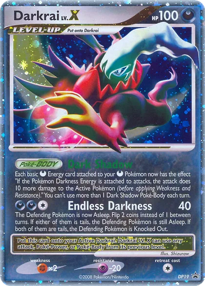 Carta Darkrai LV.X
