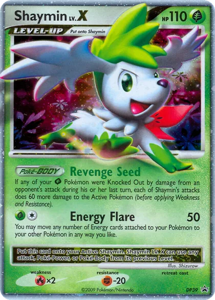 Carta Shaymin LV.X