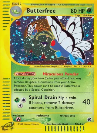 Carta Butterfree