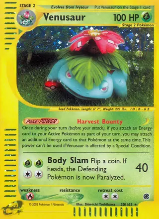 Carta Venusaur