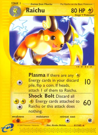 Carta Raichu