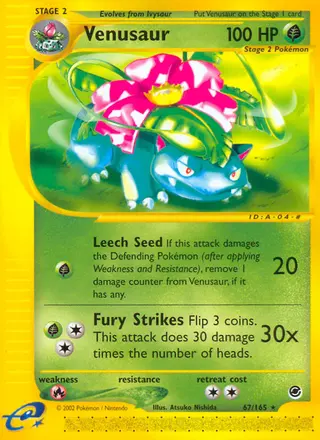 Carta Venusaur