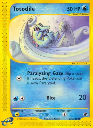 Carta Totodile