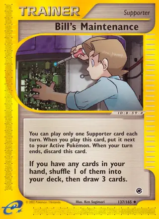 Carta Bill's Maintenance