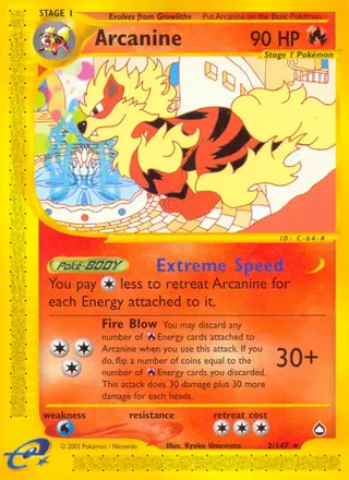 Carta Arcanine