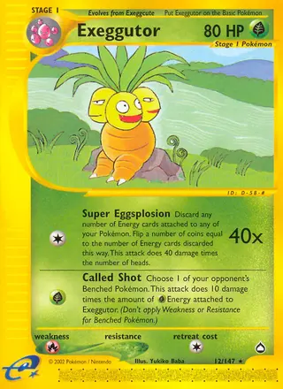 Carta Exeggutor