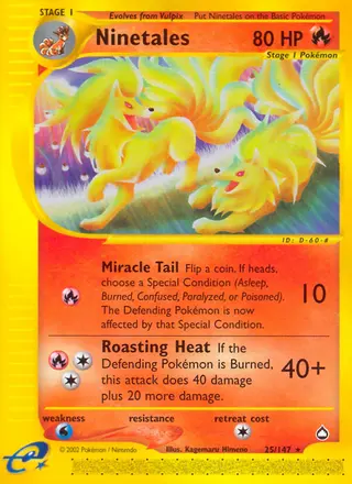 Carta Ninetales