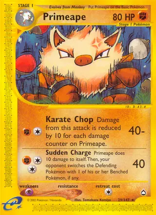 Carta Primeape