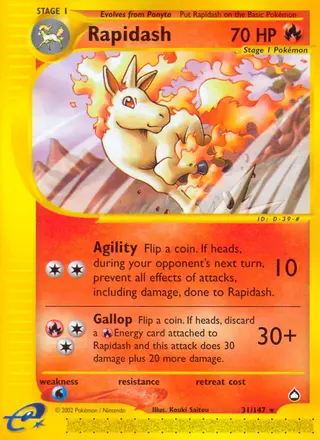 Carta Rapidash