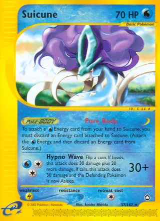 Carta Suicune