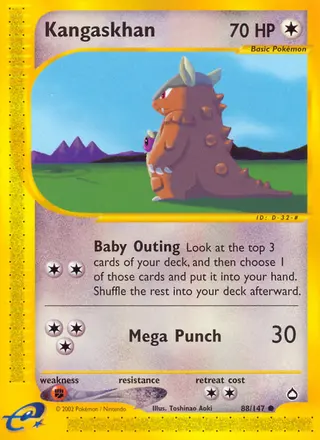 Carta Kangaskhan