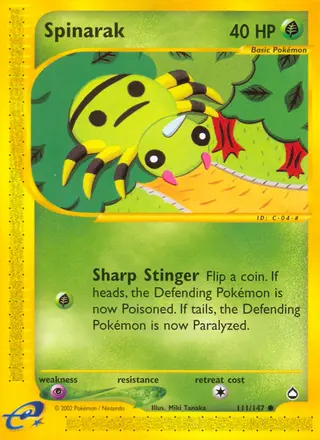Carta Spinarak
