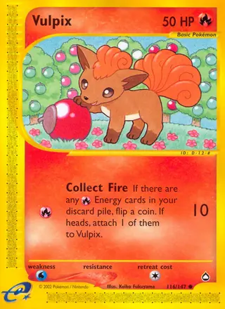 Carta Vulpix