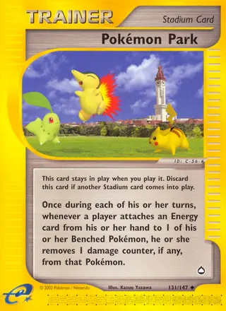 Carta Pokémon Park